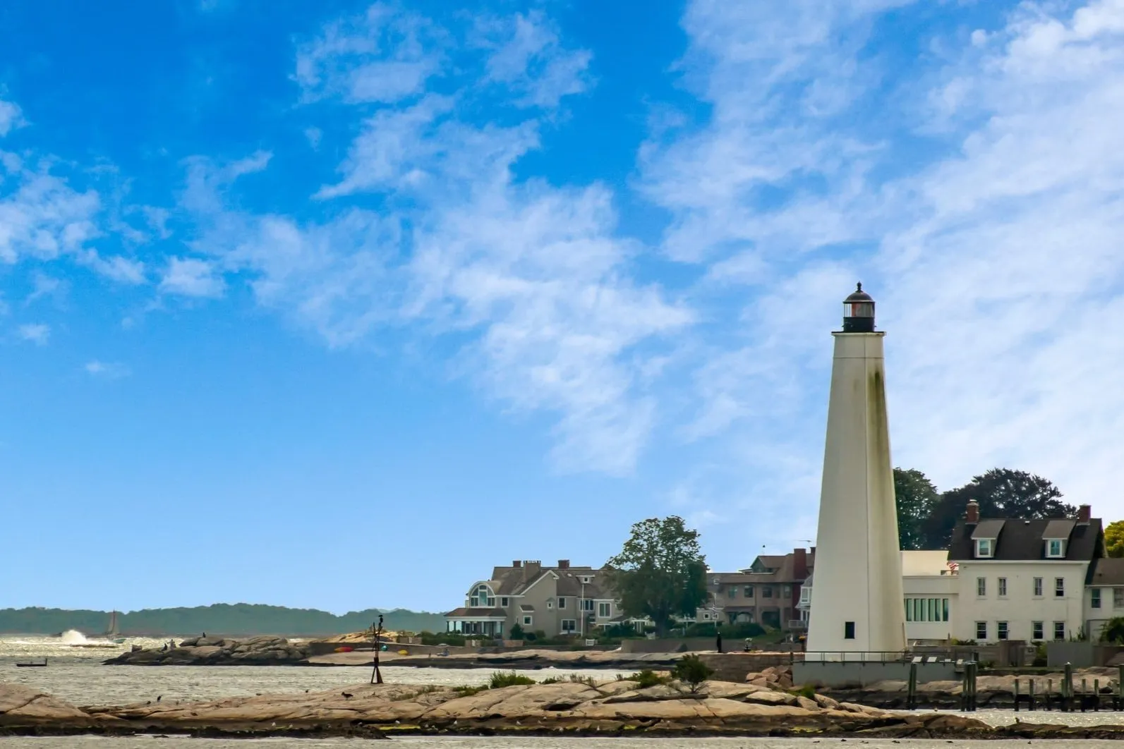 Lighthouse near New London